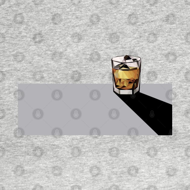 Low-poly Scotch - Black by thedustyshelves